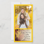 Gedetailleerde val trekt de datum op. save the date (Voorkant)