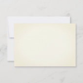 Gedetailleerde valleien bruiloft Bedankt voor je o Kaart (Achterkant)