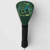 Gedetailleerde vijverkikker golfheadcover (Voorkant)