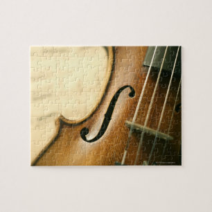 Gedetailleerde Violin Legpuzzel