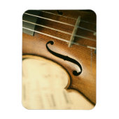 Gedetailleerde Violin Magneet (Verticaal)