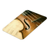 Gedetailleerde Violin Magneet (Linkerzijde)