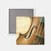 Gedetailleerde Violin Magneet (Voorkant / Achterkant)
