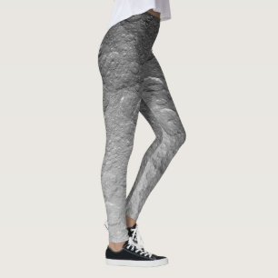 Gedetailleerde Volle Maan Foto   Hoge resolutie Ma Leggings