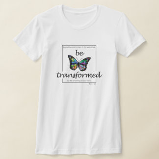 Gedetailleerde vrouwelijke T-shirt, Christelijk vr T-shirt