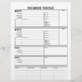 Gedetailleerde Wachtwoordtracering met 2-stapsveri Flyer (Voorkant)