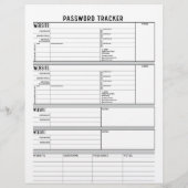 Gedetailleerde Wachtwoordtracering met 2-stapsveri Flyer (Achterkant)