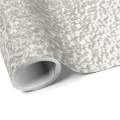 Gedetailleerde zilvermetallische textuur 10 cadeaupapier (Rol Hoek)