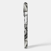 Gedetailleerde zwart-wit Keltische knoop 0001 Case-Mate iPhone Case (Achterkant / Links)