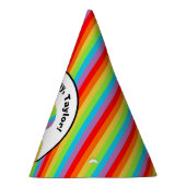 Gedetineerd door Rainbow Wig gepersonaliseerde ver Feesthoedjes (Rechts)