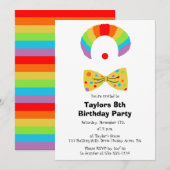 Gedetineerd door Rainbow Wig gepersonaliseerde ver Kaart (Voorkant / Achterkant)