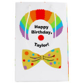 Gedetineerd door Rainbow Wig gepersonaliseerde ver Medium Cadeauzakje (Voorkant)