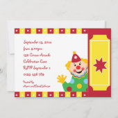 Gedetineerd met Stars Birthday Party Kaart (Achterkant)