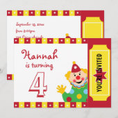 Gedetineerd met Stars Birthday Party Kaart (Voorkant / Achterkant)