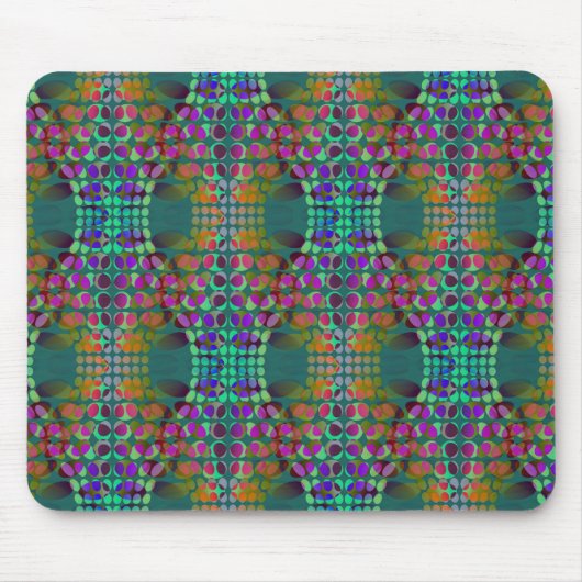 Gedetineerd Orderly Chaos Wallpaper gekleurd en jo Muismat (Voorkant)