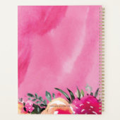 Gedetineerde Bright Floral Planner (Achterkant)