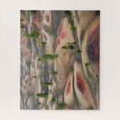 Gedetineerde duinen in het Lassen Volcanic Nationa Legpuzzel (Verticaal)