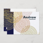 Gedetotte cirkels Aangepaste notities (Voorkant / Achterkant)