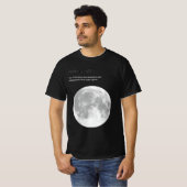 Gediagnosticeerd met astrofilie t-shirt (Voorkant volledig)