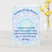 Gedicht: Comfort voor verlies van huisdieren; PBP, Kaart (Gele Bloem)