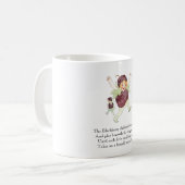 gedicht fruit Rhyme Blackberry Children Funny Koffiemok (Voorkant links)