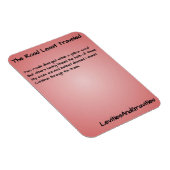 Gedicht Keuken Magnet - De weg minst gereden Magneet (Rechterzijde)