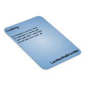 Gedicht Keukenmagneet - Koken Magneet (Rechterzijde)