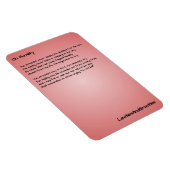 Gedicht Keukenmagneet - Over nederigheid Magneet (Rechterzijde)