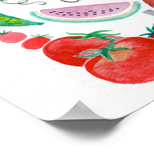 Gedicht Kunst voor een goed doel Poster (Hoek)