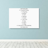 GEDICHT, MOEDER, LIEFDE, KIND, ONVOORWAARDELIJK, F CANVAS AFDRUK (Insitu (Houten vloer))