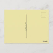 Gedicht op kunstboten Watervijver Briefkaart (Achterkant)