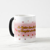 Gedicht over een keramische koffie magische mok (Voorkant links)