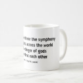 gedicht over leven en liefde koffiemok (Voorkant rechts)