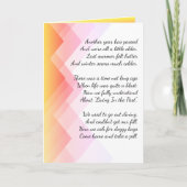 Gedicht over Ouder Worden Kaart (Voorkant)