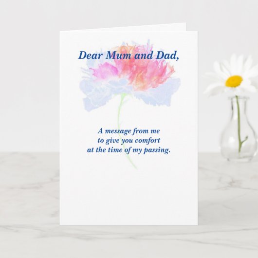 Gedicht: Pet Loss Sympathy FL Gevouwen Kaart (Kleine Plant)