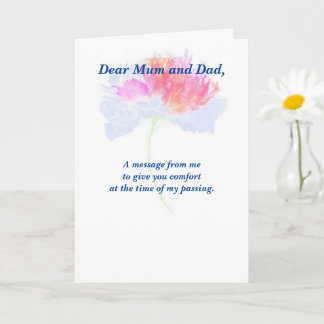 Gedicht: Pet Loss Sympathy FL Gevouwen Kaart