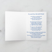 Gedicht: Pet Loss Sympathy FLST Gevouwen Groet Kaart (Binnen)