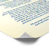 Gedicht: speciale herinneringen aan een dichter, F Poster (Hoek)