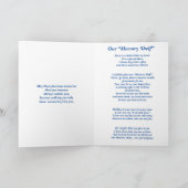 Gedicht: Speciale herinneringen van een Pet, gevou Kaart (Binnen)