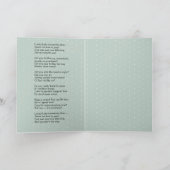 Gedicht van de Heilige Maagd Maria Kaart (Binnen)