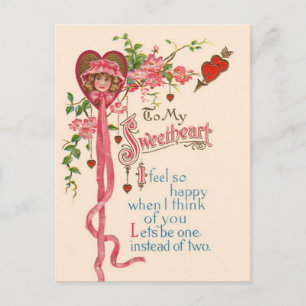 gedicht van de Valentijn Feestdagenkaart