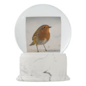 Gedicht van mij De sneeuw Sneeuwbol (Achterkant)