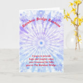 Gedicht: vergoeding van het verlies aan huisdieren kaart (Gele Bloem)