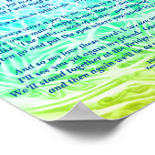 Gedicht: Verspreid naar een overleden Pet YGB Post Poster (Hoek)