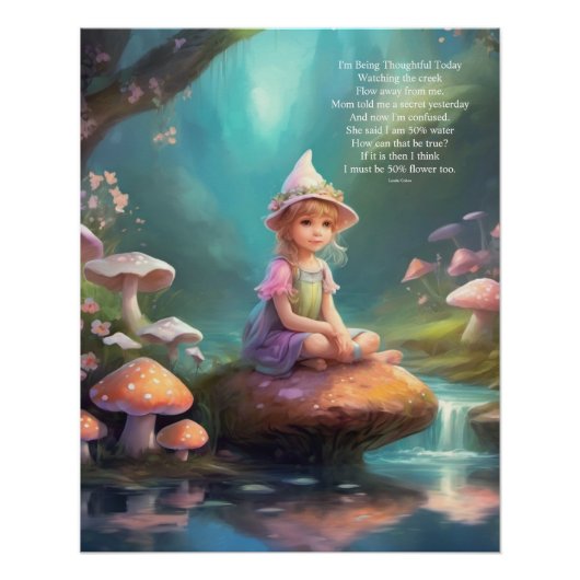 Gedicht: Verward Perfect Poster (Voorkant)