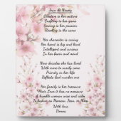 Gedicht voor 90ste verjaardag fotoplaat (Voorkant)