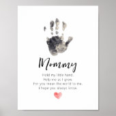 Gedicht voor mama poster (Voorkant)