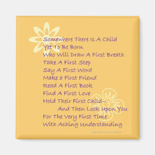 Gedicht voor Ouders-to-be Koelkast Magnet