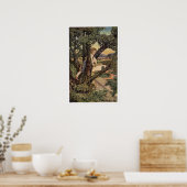  gedicht, vreemd land door Jessie Willcox Smith Poster (Keuken)