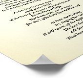 Gedicht: "Wanneer je huisje gaat" (Vrouw) Poster ( (Hoek)